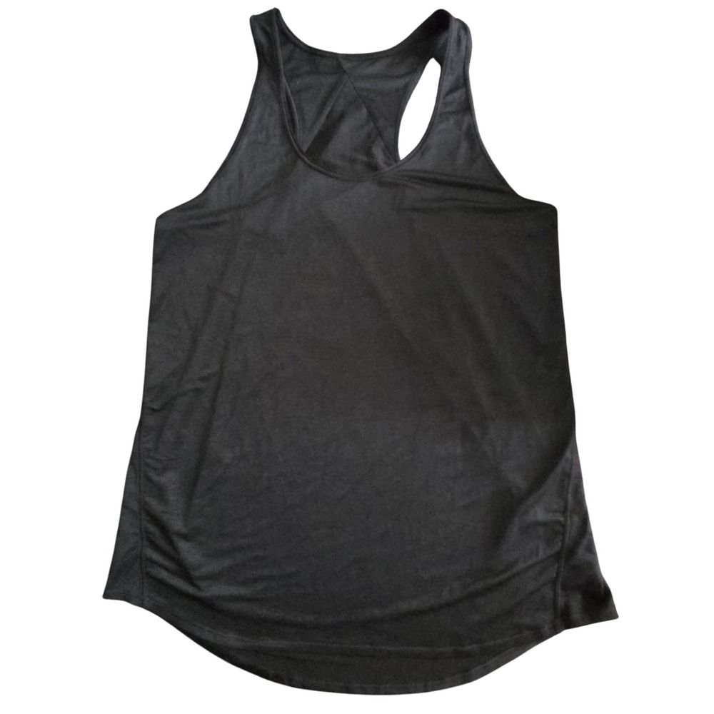 Lululemon Racerback Tank Top Black Loose Fit Yoga Athletic Womens Medium